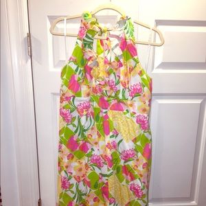 EUC Lilly Pulitzer Halter Dress size 14